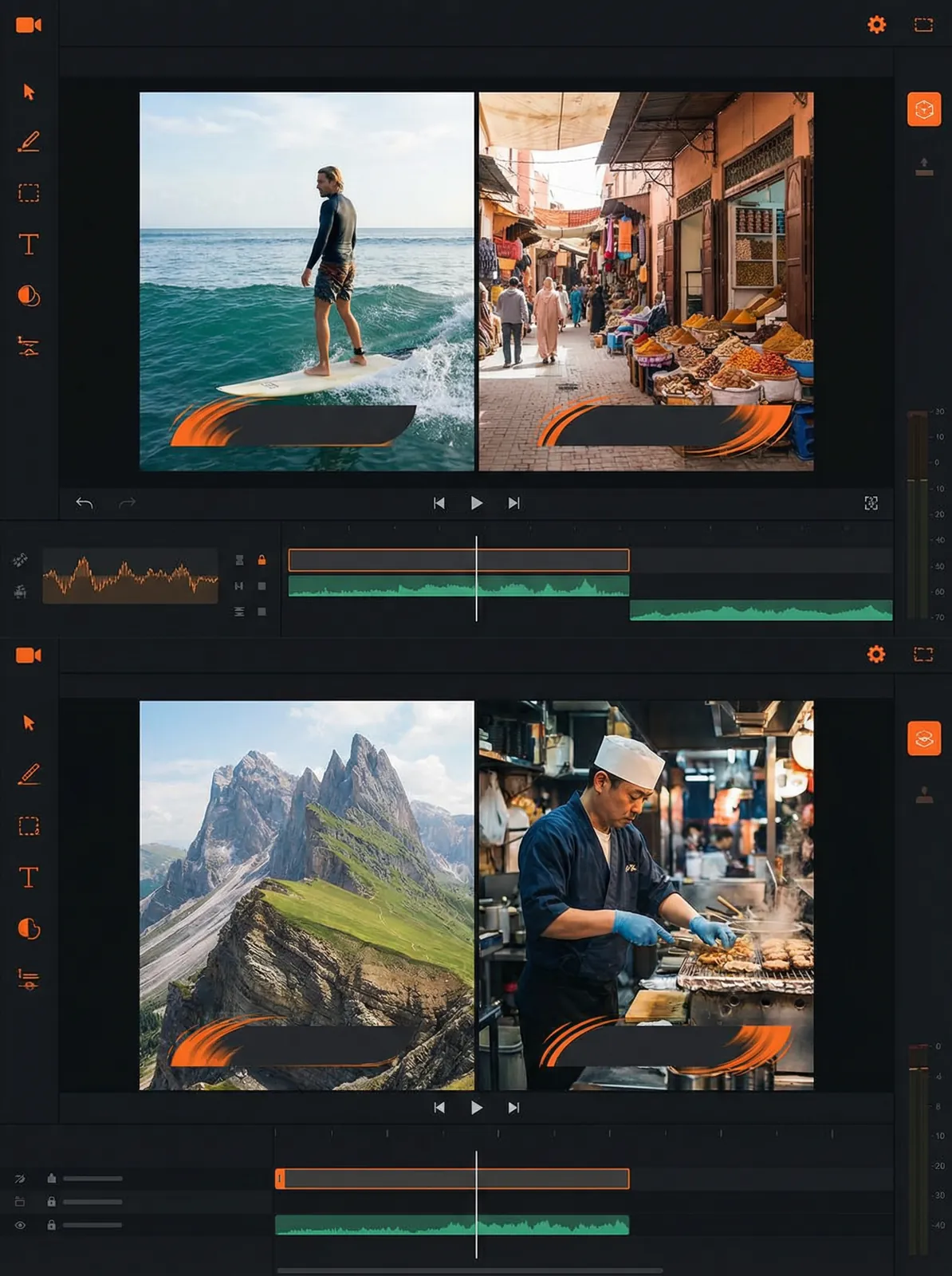万博app Vlog开场模板设计